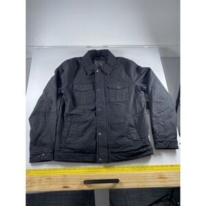 Levi's Men's Lightweight Quilted Lining Cotton Jacket, Black Size Small